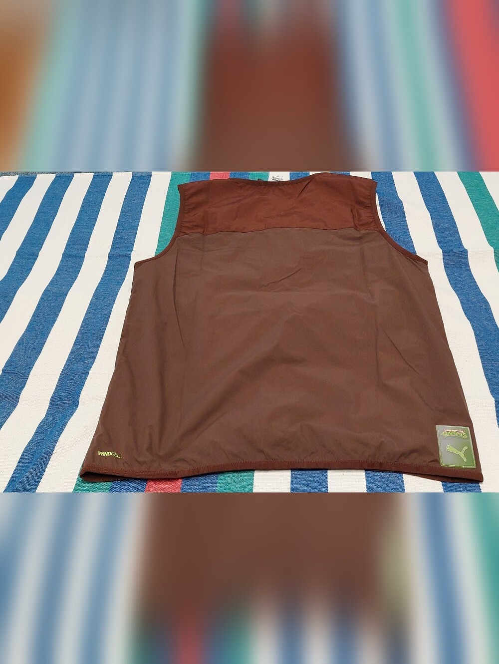 PUMA Men's Rust Brown Utility Vest - Picture 6 of 11